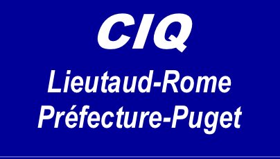 CIQ Lieutaud Rome Préfecture Puget